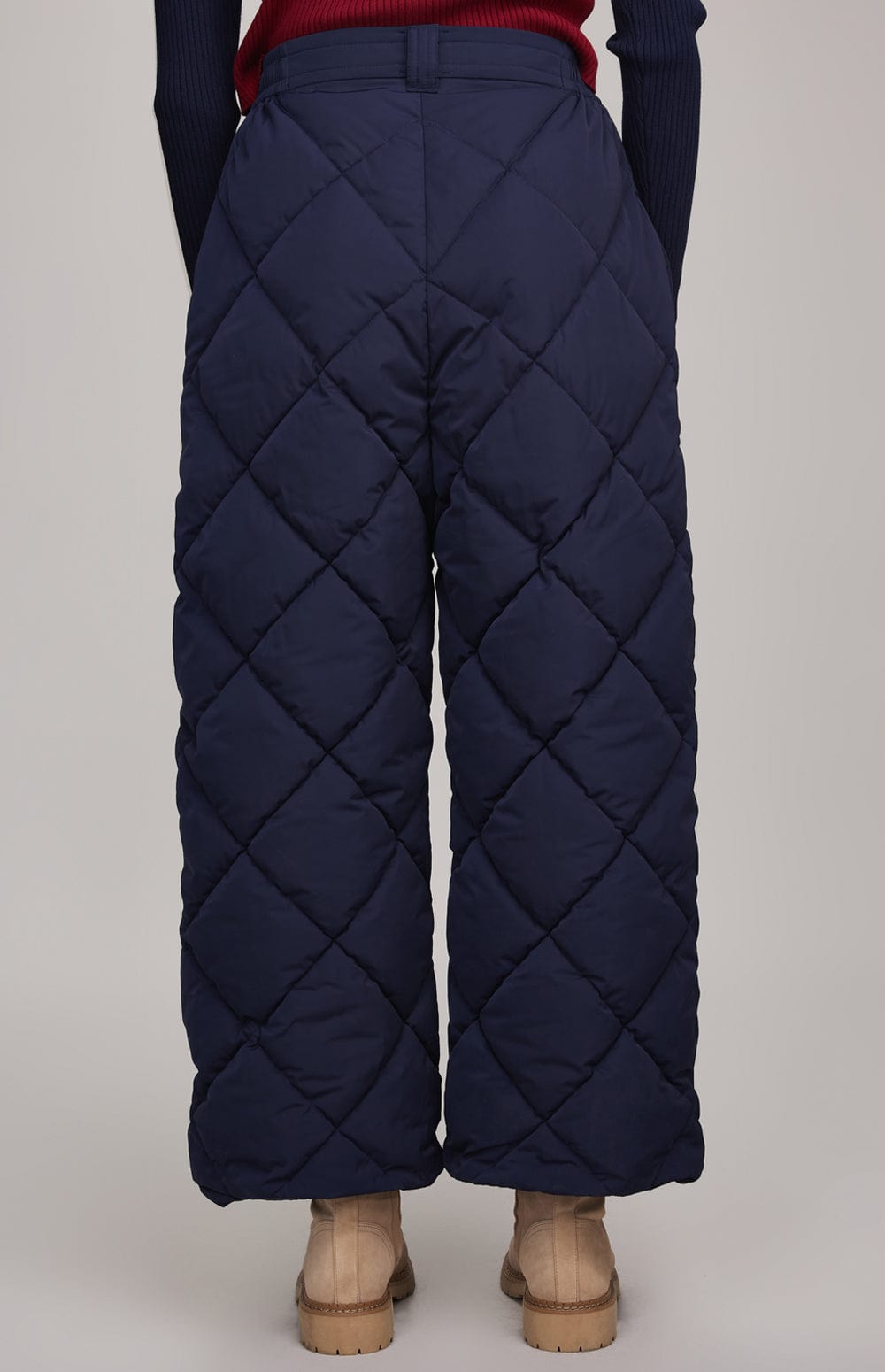 ANR Womens Pant Mika Quilted Pant | Navy