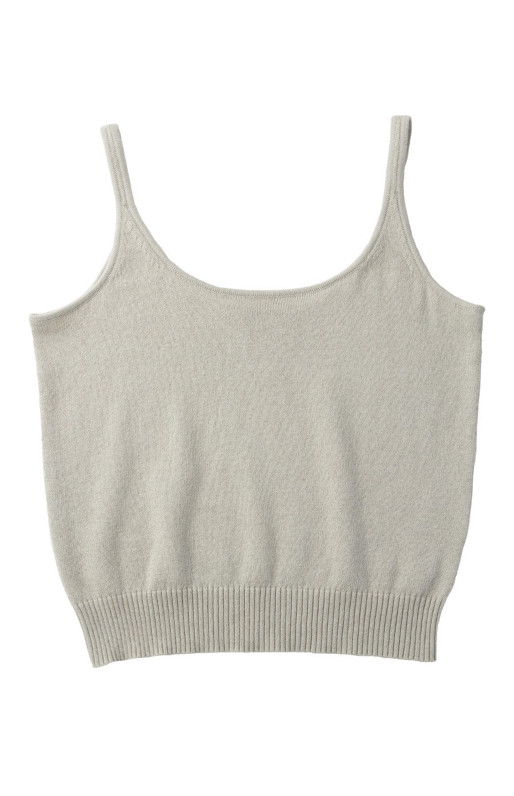 Gia Tank Top by Alp N Rock, Women's Light Green Sleeveless Knit Tank Top