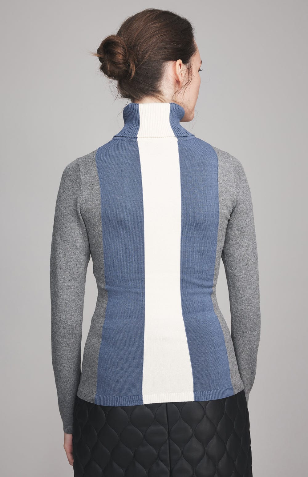 ANR Womens Sweater Ski 1970 Sweater | Heather Blue