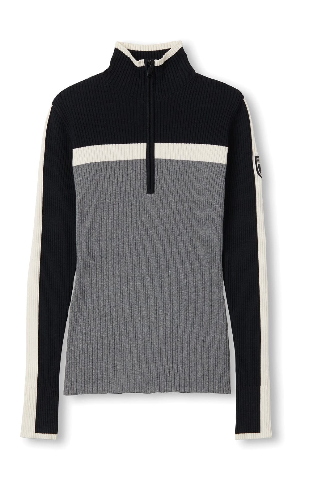 0 Womens Sweater Ali II Half -Zip Sweater | Heather Grey