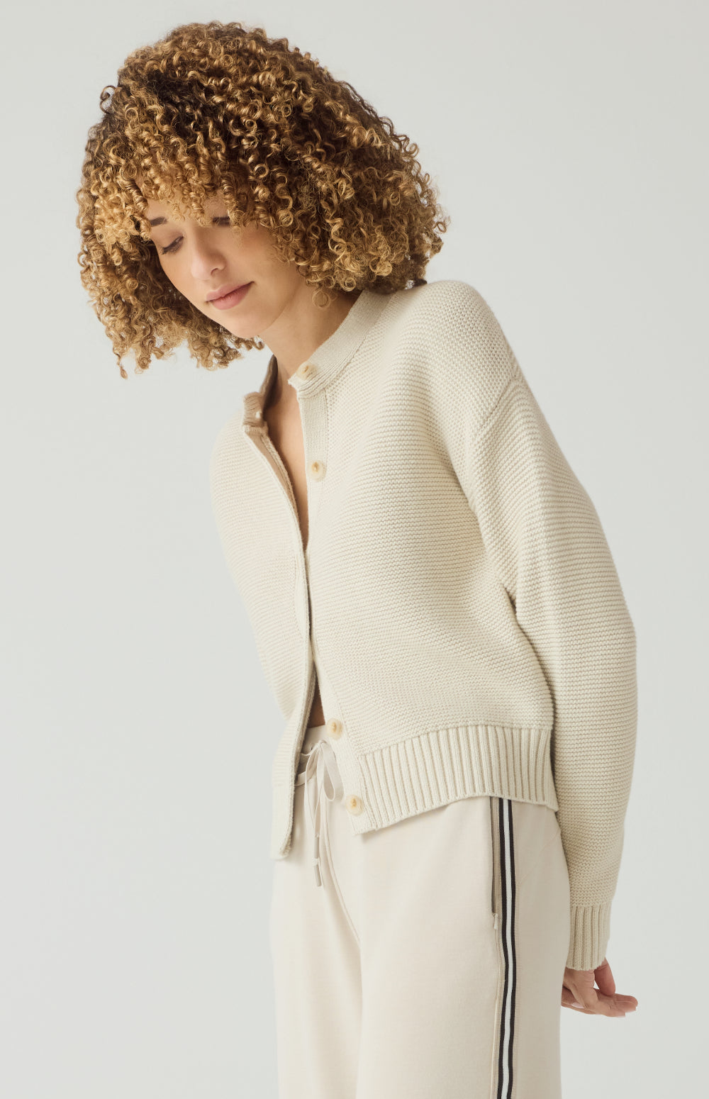 Lexi Sweater Cardigan | Pumice