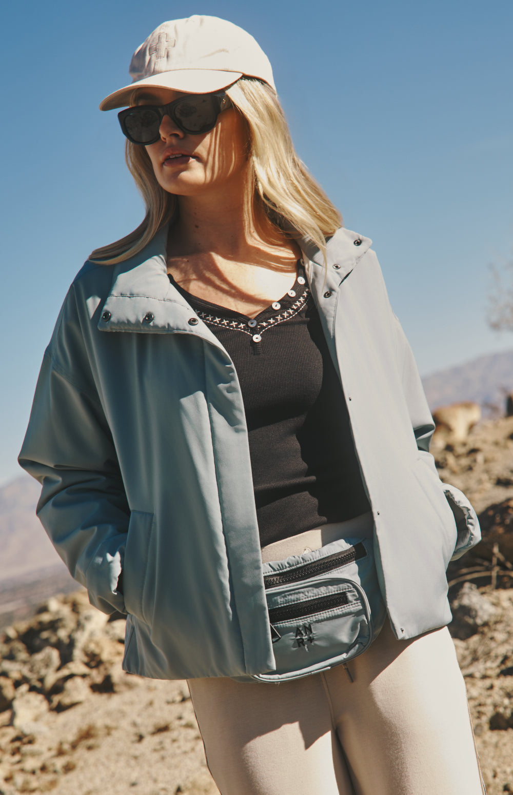 Everyday Belt Bag, Silver Blue | Alp N Rock Alp N Rock Accessories Everyday Belt Bag | Silver Blue