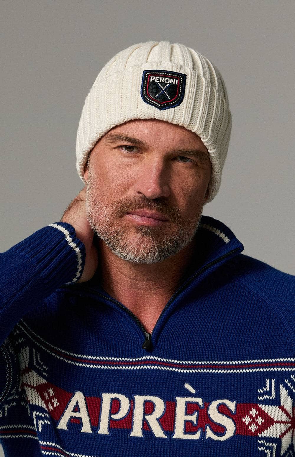 Peroni X Alp N Rock Beanie, Ivory | Alp N Rock Alp N Rock Accessories Peroni X Alp N Rock Beanie | Ivory