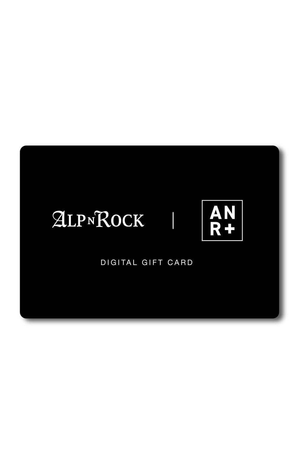 Digital Gift Card | Alp N Rock Alp-n-Rock Gift Card Digital Gift Card