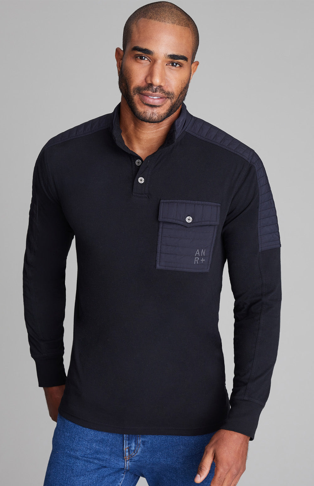Mattias Men's Crew, Black - Preloved | Alp N Rock Alp N Rock Mens Shirt Mattias Men's Crew | Black