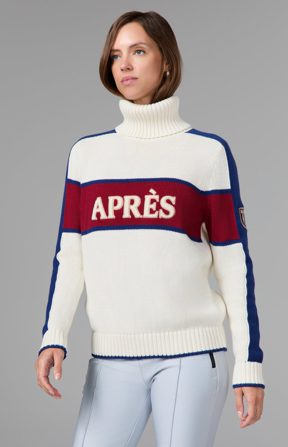 Peroni X Alp N Rock Unisex Stripe Pullover | Ivory Alp N Rock Mens Shirt Peroni X Alp N Rock Unisex Stripe Pullover | Ivory