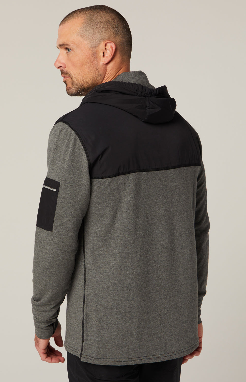 Rowan II Hoodie, Heather Grey | Alp N Rock Alp N Rock Mens Shirt Rowan II Hoodie | Heather Grey
