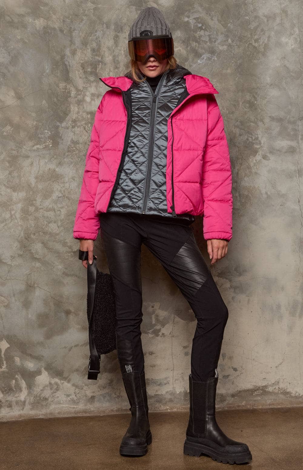 Alta Puffer Jacket Pink Alp N Rock Women s Jacket