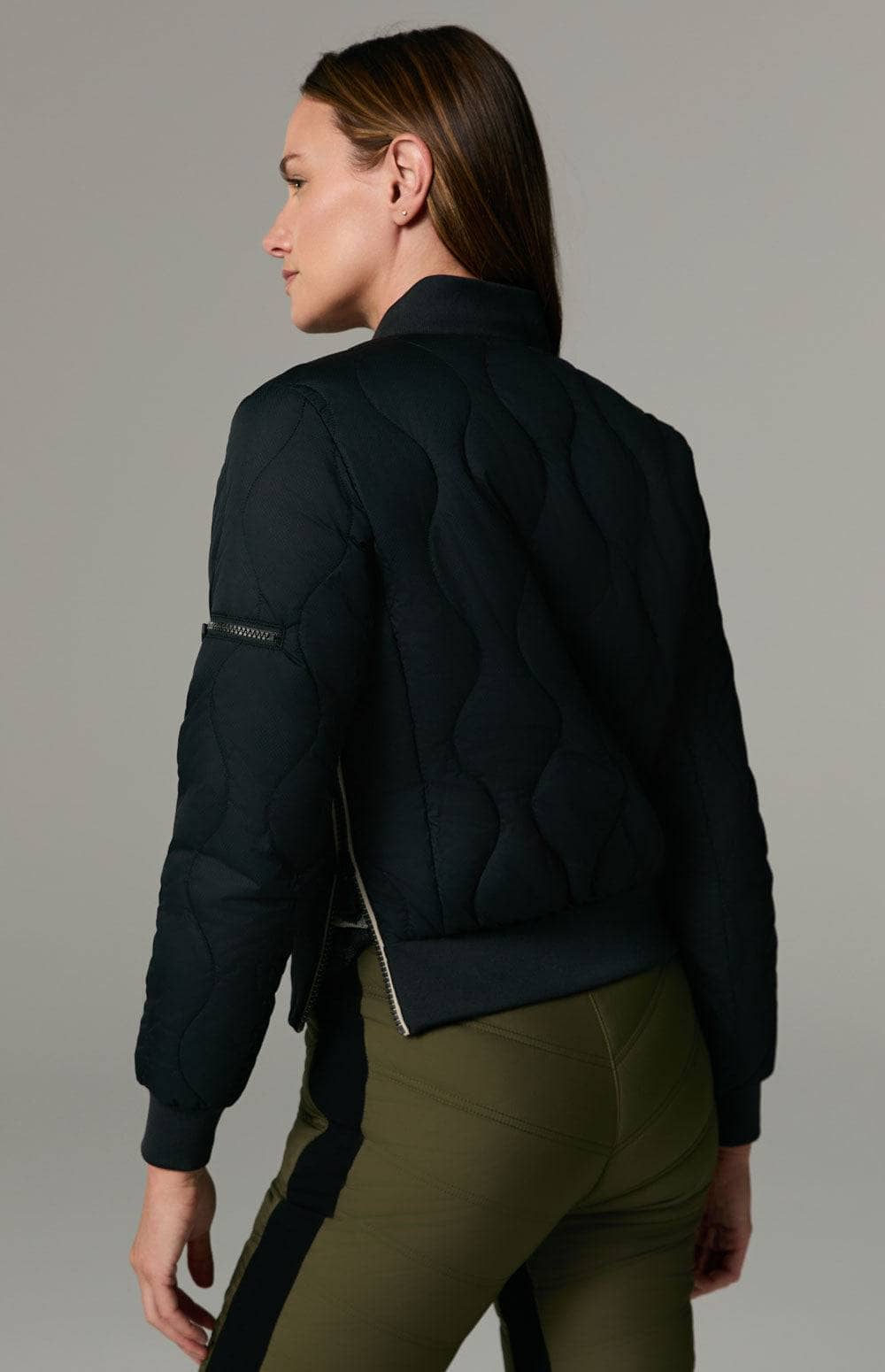 Metro Bomber Jacket | Black | ANR | Womens Bomber Jacket Alp N Rock Outerwear METRO II BOMBER JACKET | Black