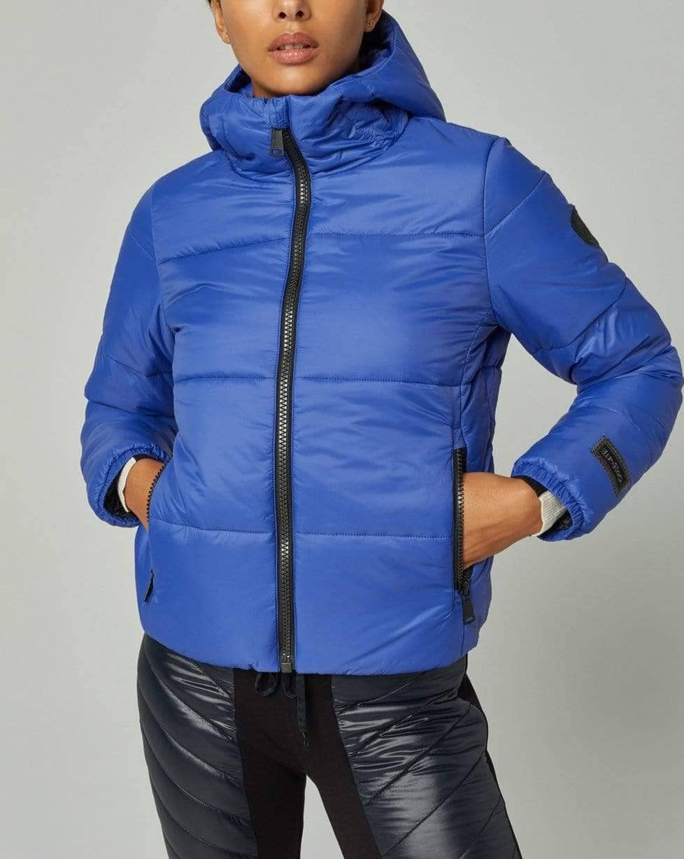 Denali Bomber Jacket by Alp N Rock, Women's Bright Blue Bomber Jacket