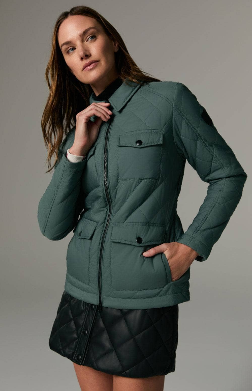 Field Jacket | Eucalyptus | ANR | Womens Jacket Alp N Rock Womens Jacket Field Jacket | Eucalyptus