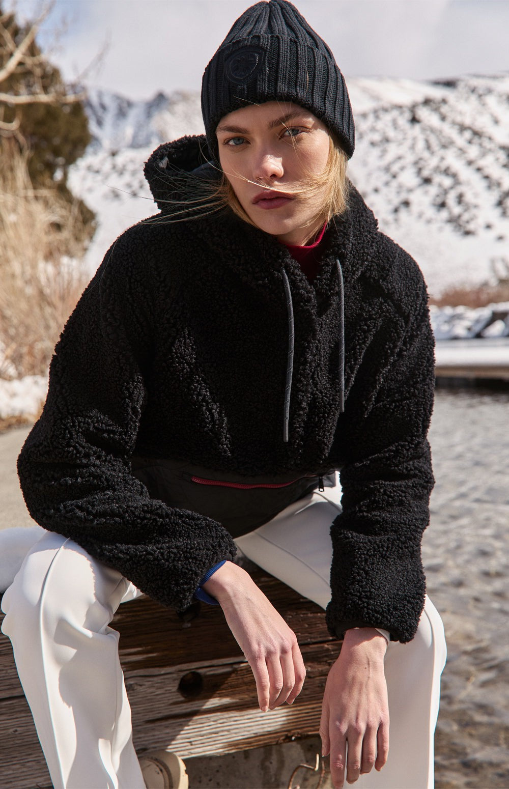Alpine Pullover Jacket, Black | Alp N Rock | Women's Jacket Alp N Rock Womens Outerwear Alpine Pullover Jacket | Black