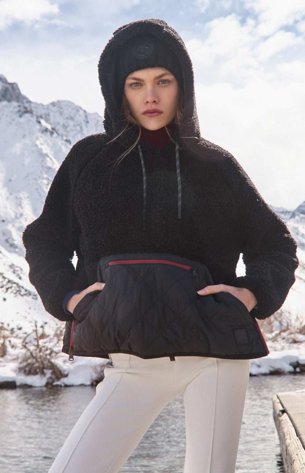Alpine Pullover Jacket, Black | Alp N Rock | Women's Jacket Alp N Rock Womens Outerwear Alpine Pullover Jacket | Black