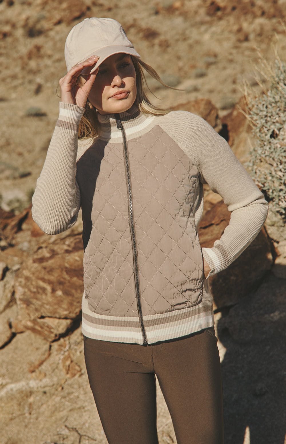 Harlow Sweater Jacket, Fossil | Alp N Rock Alp N Rock Womens Outerwear Harlow Sweater Jacket | Fossil