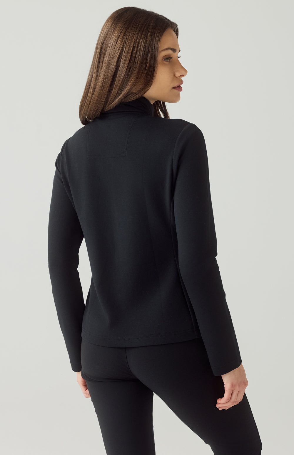 Alp N Rock Kara Jacket, black hybrid jacket for women with front patch pockets