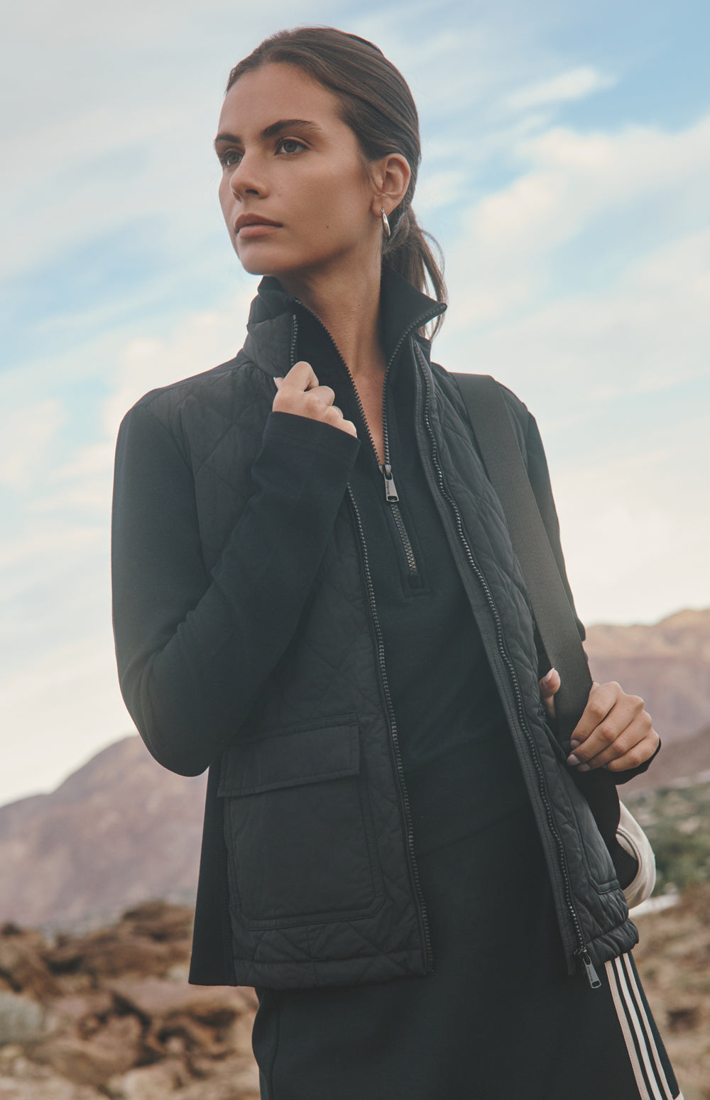 Kara Hybrid Jacket, Black | Alp N Rock | Women's Outerwear Alp N Rock Womens Outerwear Kara Hybrid Jacket | Black