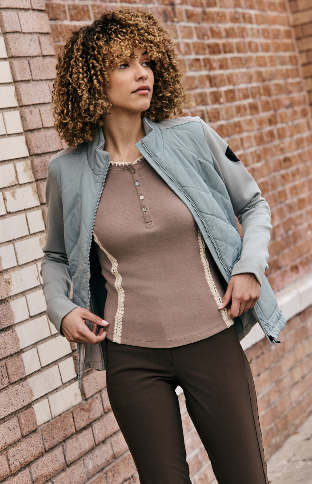 Kara Hybrid Jacket, SIlver Blue | Alp N Rock Alp N Rock Womens Outerwear Kara Hybrid Jacket | Silver Blue