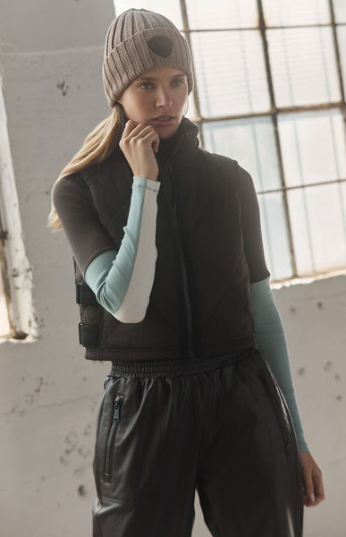 La Vitesse II Cropped Vest, Coffee | Alp N Rock