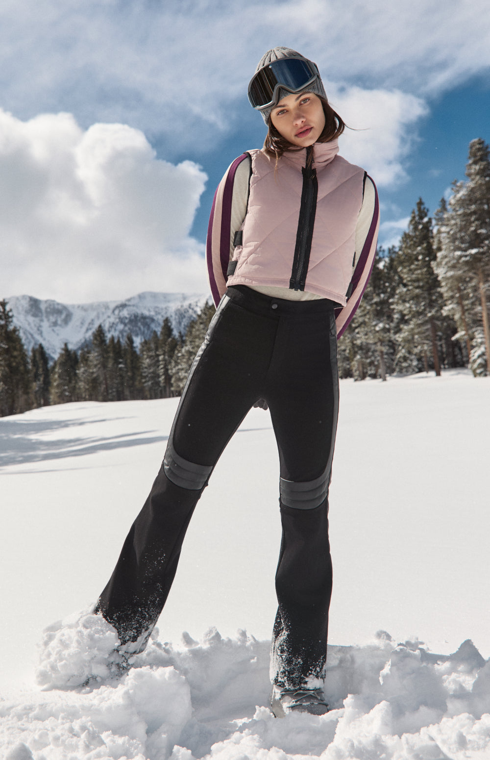 La Vitesse II Cropped Vest, Rose | Alp N Rock Alp N Rock Womens Outerwear La Vitesse II Cropped Vest | Rose
