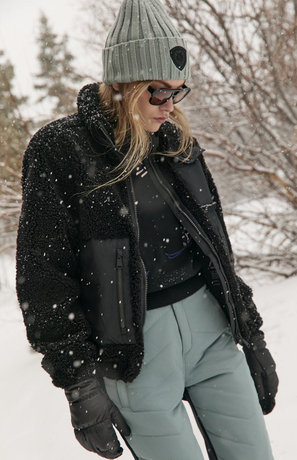 Noelle Shearling Jacket, Black | Alp N Rock | Women's Jacket Alp N Rock Womens Outerwear Noelle II Shearling Jacket | Black