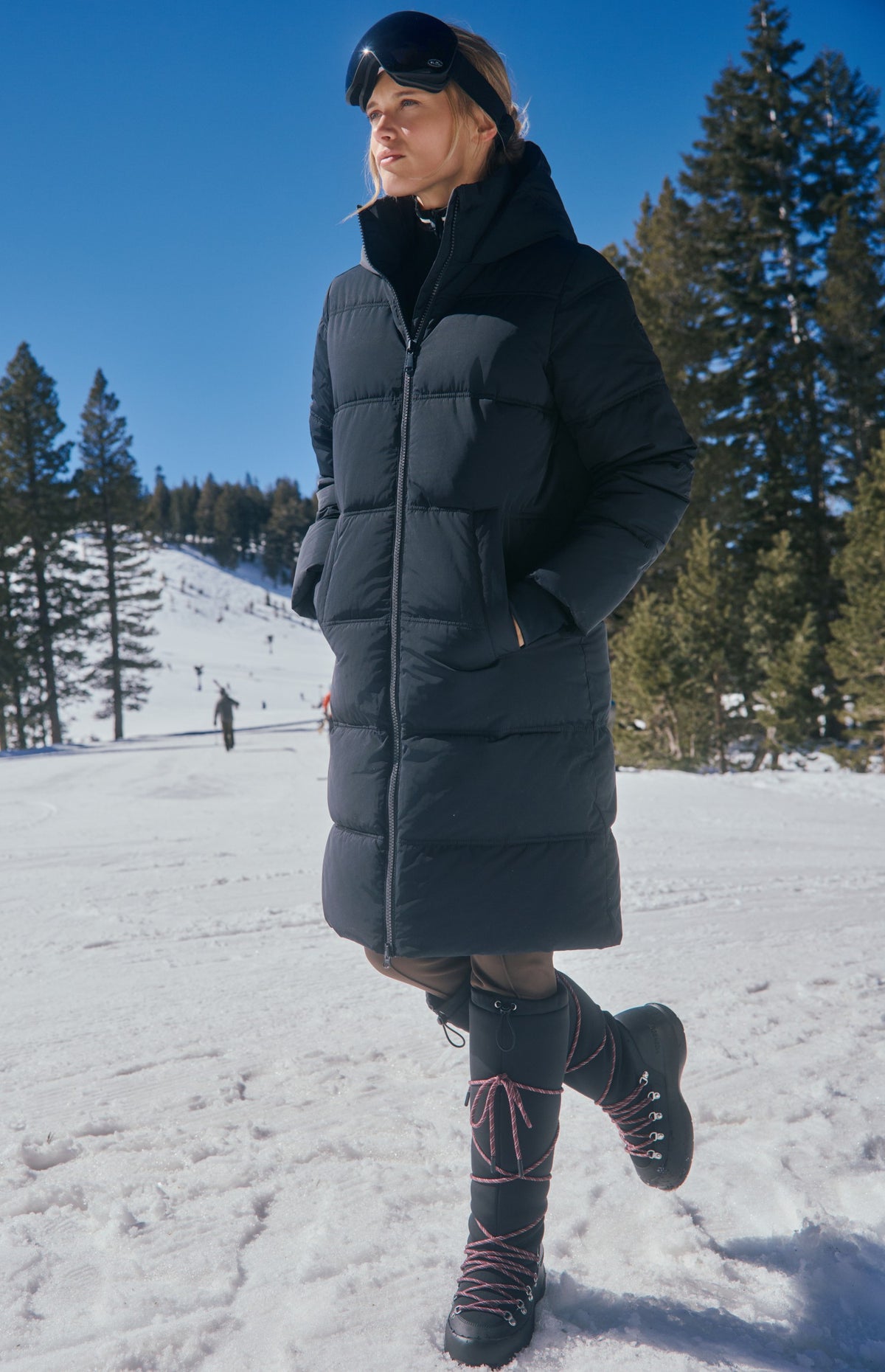 Salzburg Hooded Long Jacket, Black | Alp N Rock Alp N Rock Womens Outerwear Salzburg Hooded Long Jacket | Black