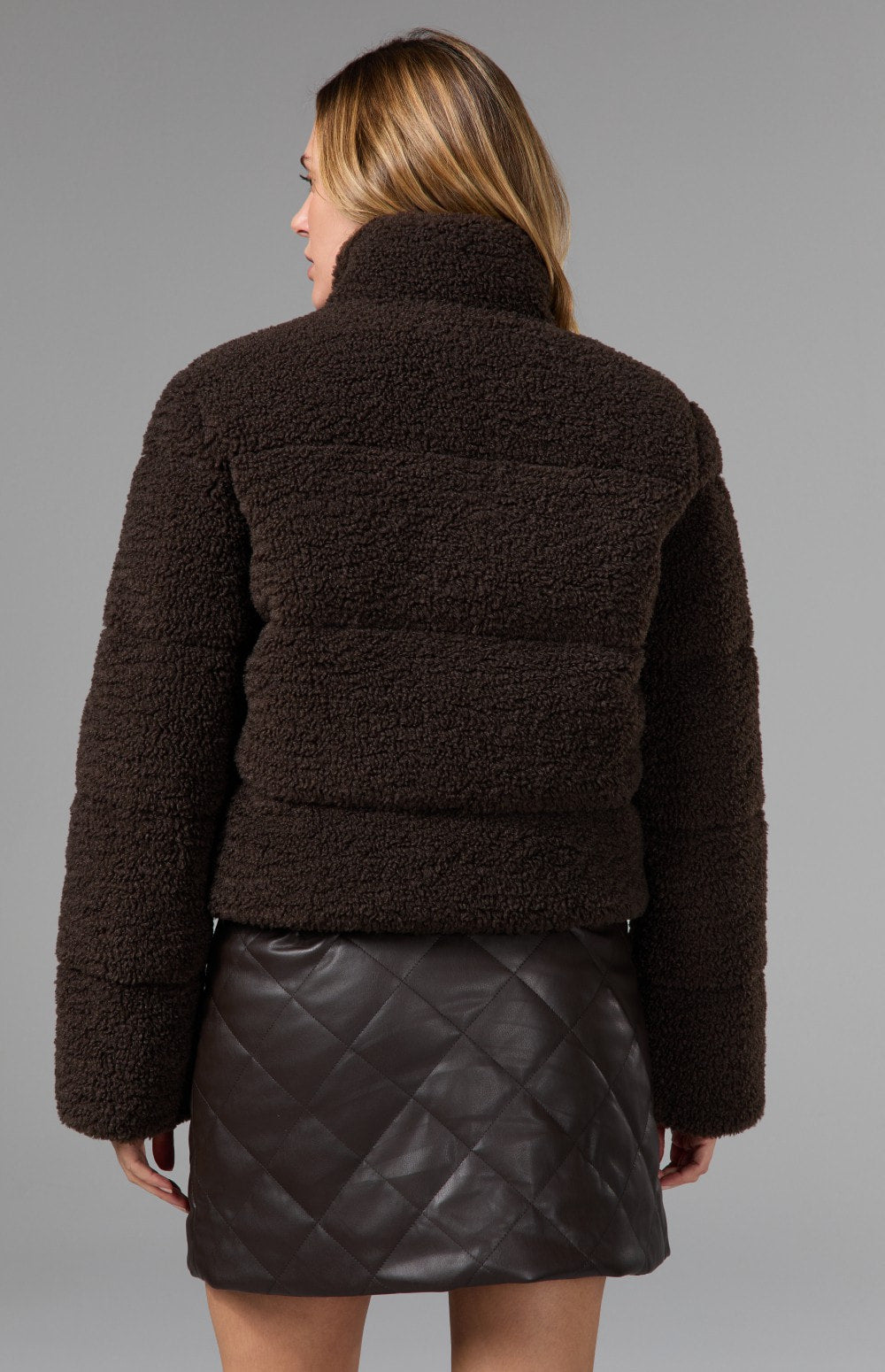 Serac Shearling Jacket, Coffee | Alp N Rock Alp N Rock Womens Outerwear Serac Shearling Jacket | Coffee