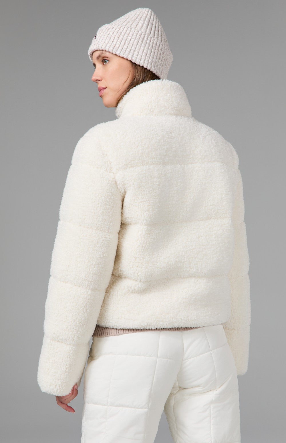 Serac Shearling Jacket, Ivory | Alp N Rock Alp N Rock Womens Outerwear Serac Shearling Jacket | Ivory