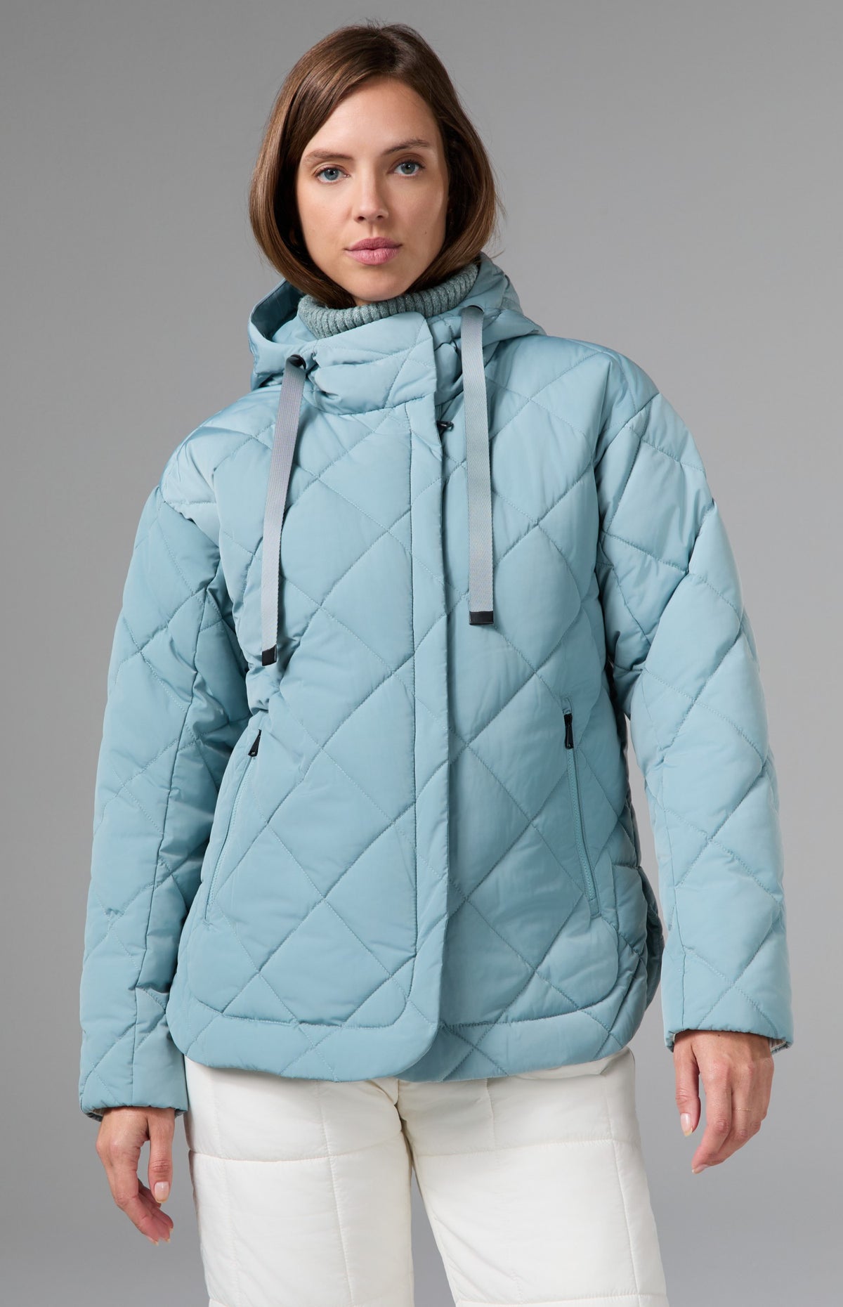 Skyline Hooded Jacket, Silver Blue | Alp N Rock Alp N Rock Womens Outerwear Skyline Hooded Jacket | Silver Blue