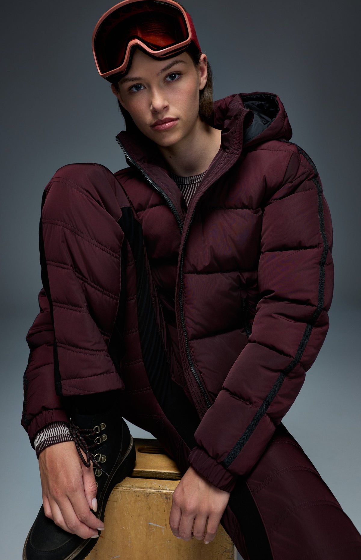Whitney Puffer Jacket, Cabernet | Alp N Rock Alp N Rock Womens Outerwear Whitney Puffer Jacket | Cabernet