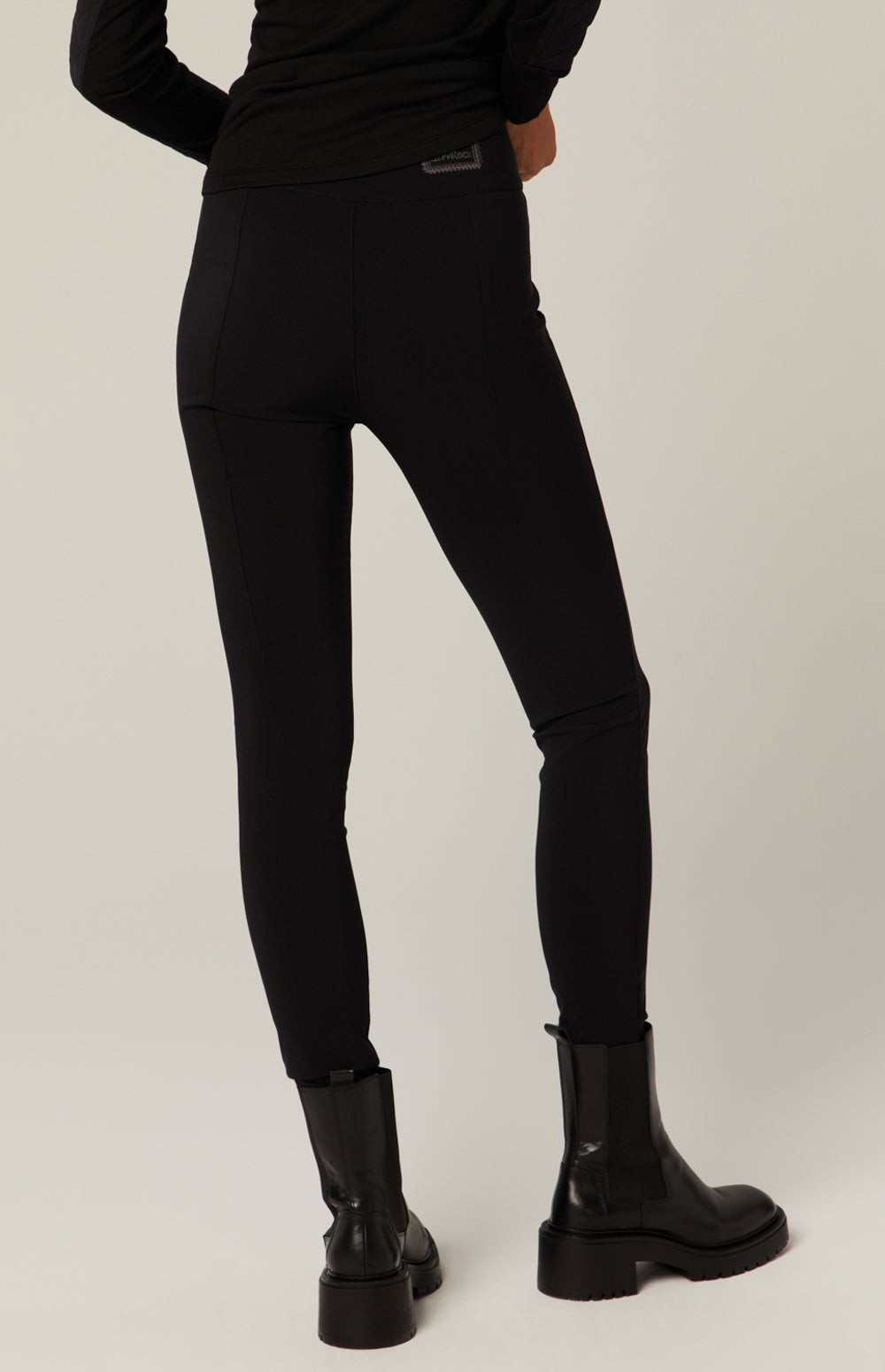 Alp N Rock Geneva Pant, black fitted pant for women with zipper pockets