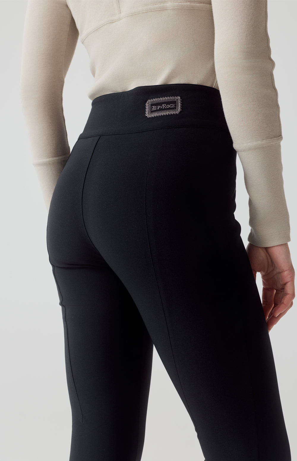 Alp N Rock Geneva Pant, black flattering fitted pant for women