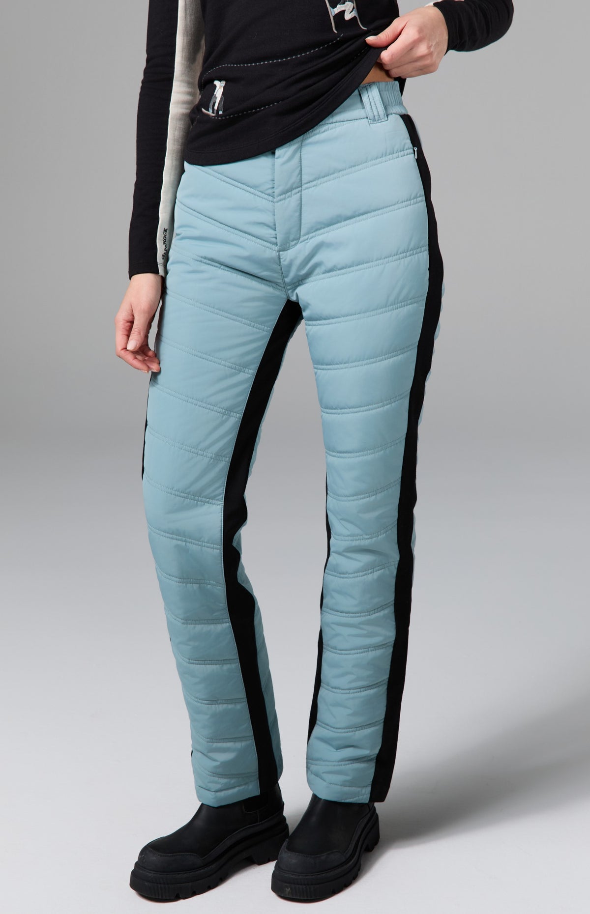 Kaja Quilted Pant, Silver Blue | Alp N Rock Alp N Rock Womens Pant Kaja Quilted Pant | Silver Blue
