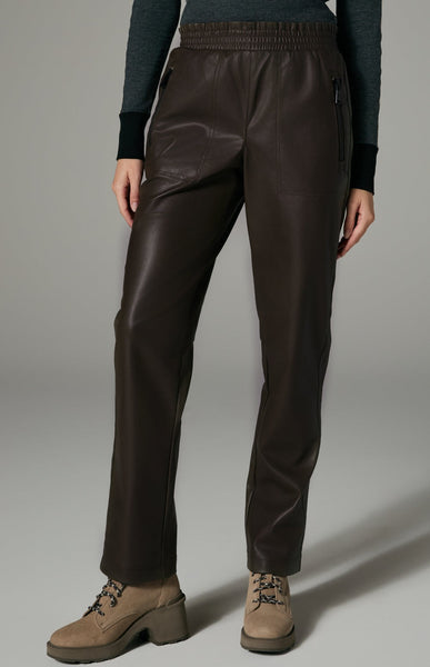 London Leather Pant, Coffee | Alp N Rock