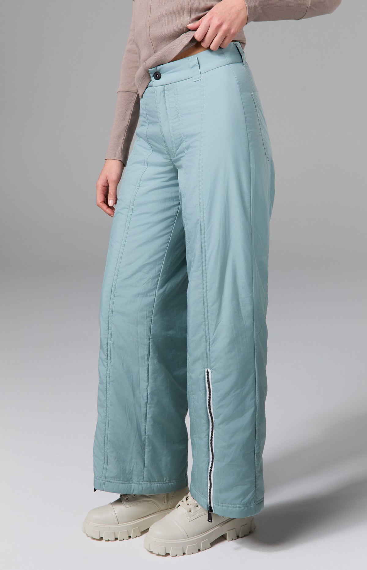 Meribel Wide Leg Pant, Silver Blue | Alp N Rock Alp N Rock Womens Pant Meribel Wide Leg Pant | Silver Blue