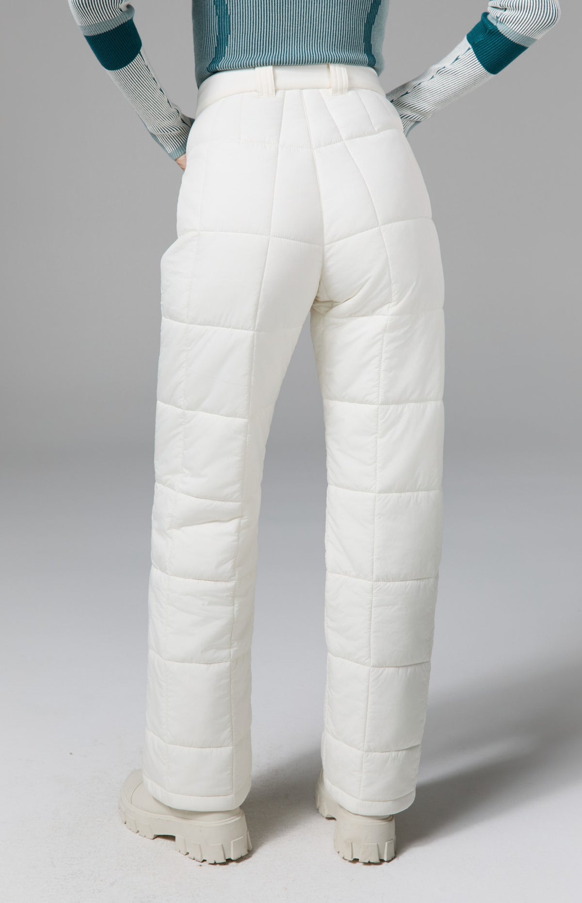 Sammie Quilted Pant, Ivory | Alp N Rock Alp N Rock Womens Pant Sammie Quilted Pant | Ivory