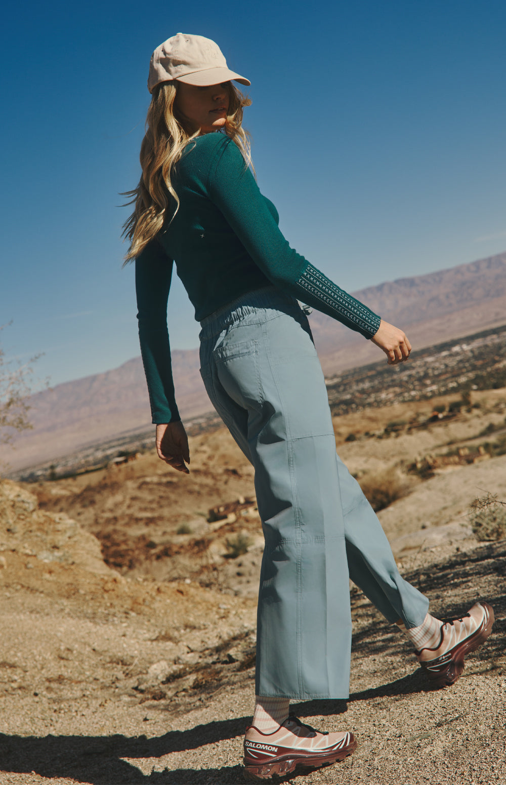 Suki Cropped Pant, Silver Blue | Alp N Rock  Alp N Rock Womens Pant Suki Cropped Pant | Silver Blue