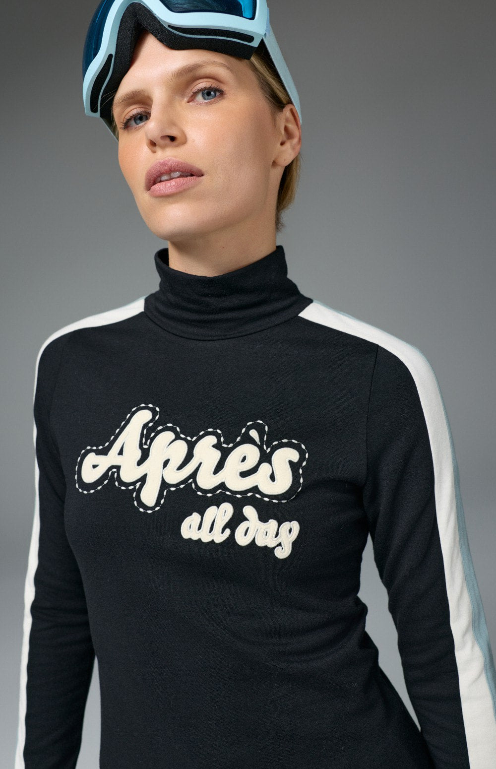 Apres All Day Mock Neck, Black | Alp N Rock Alp N Rock Womens Shirt Apres All Day Mock Neck | Black