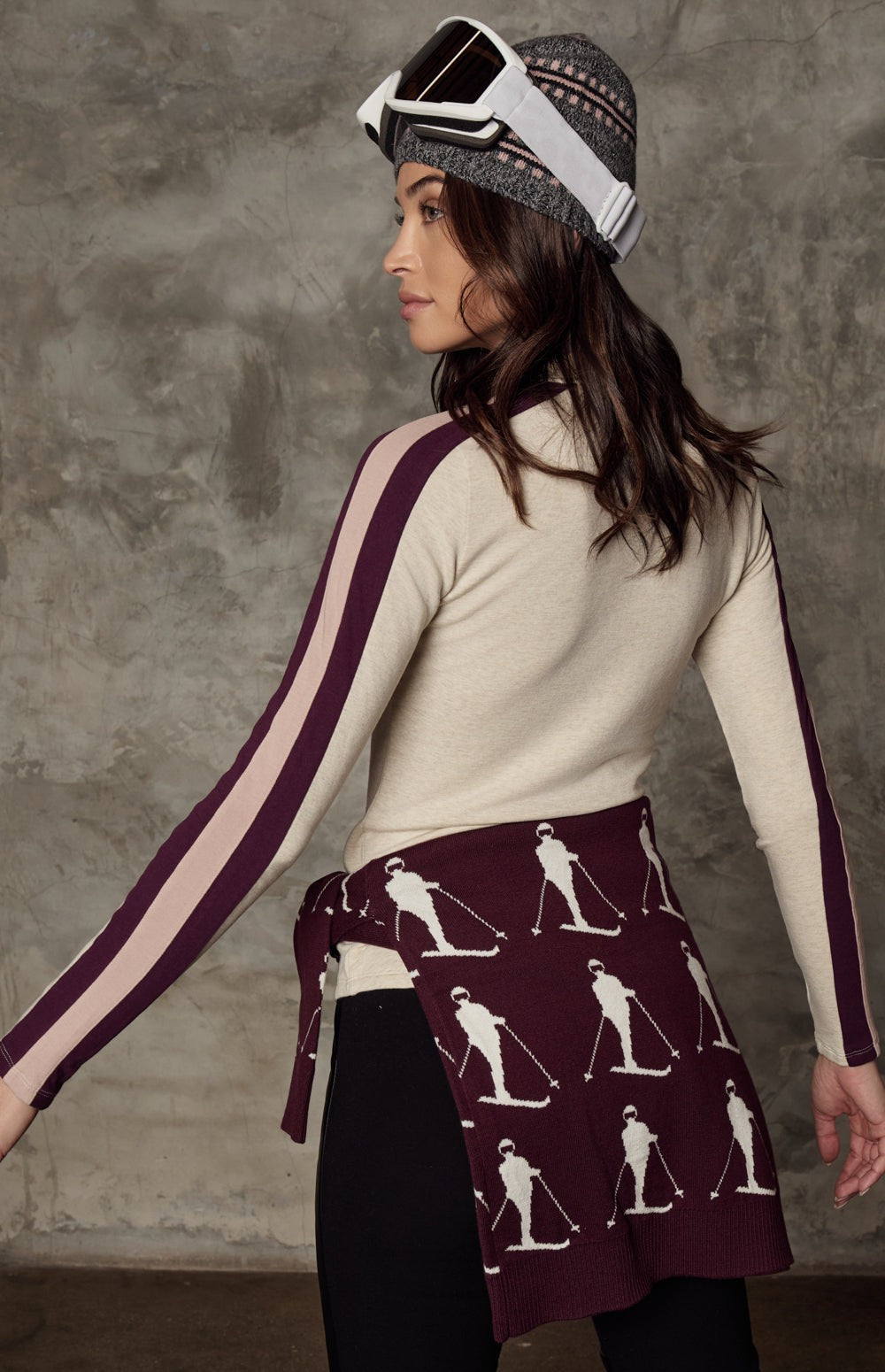Apres All Day Mock Neck, Ivory | Alp N Rock Alp N Rock Womens Shirt Apres All Day Mock Neck | Ivory