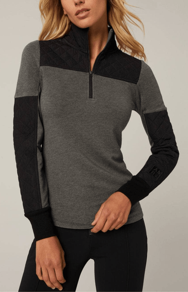 【ゆきな】 RAISED TEXT NEOPRENE EFFECT SWEATSHIRT - Black | ZARA United