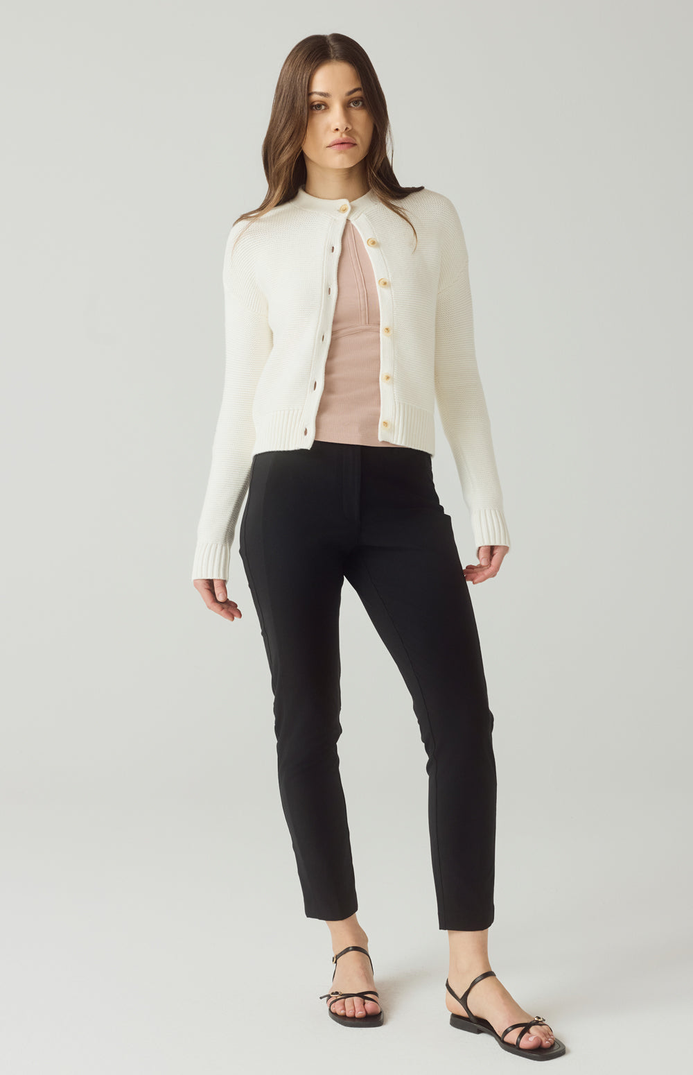 Alp N Rock Delaney Top, pink longsleeve crew neck top for women