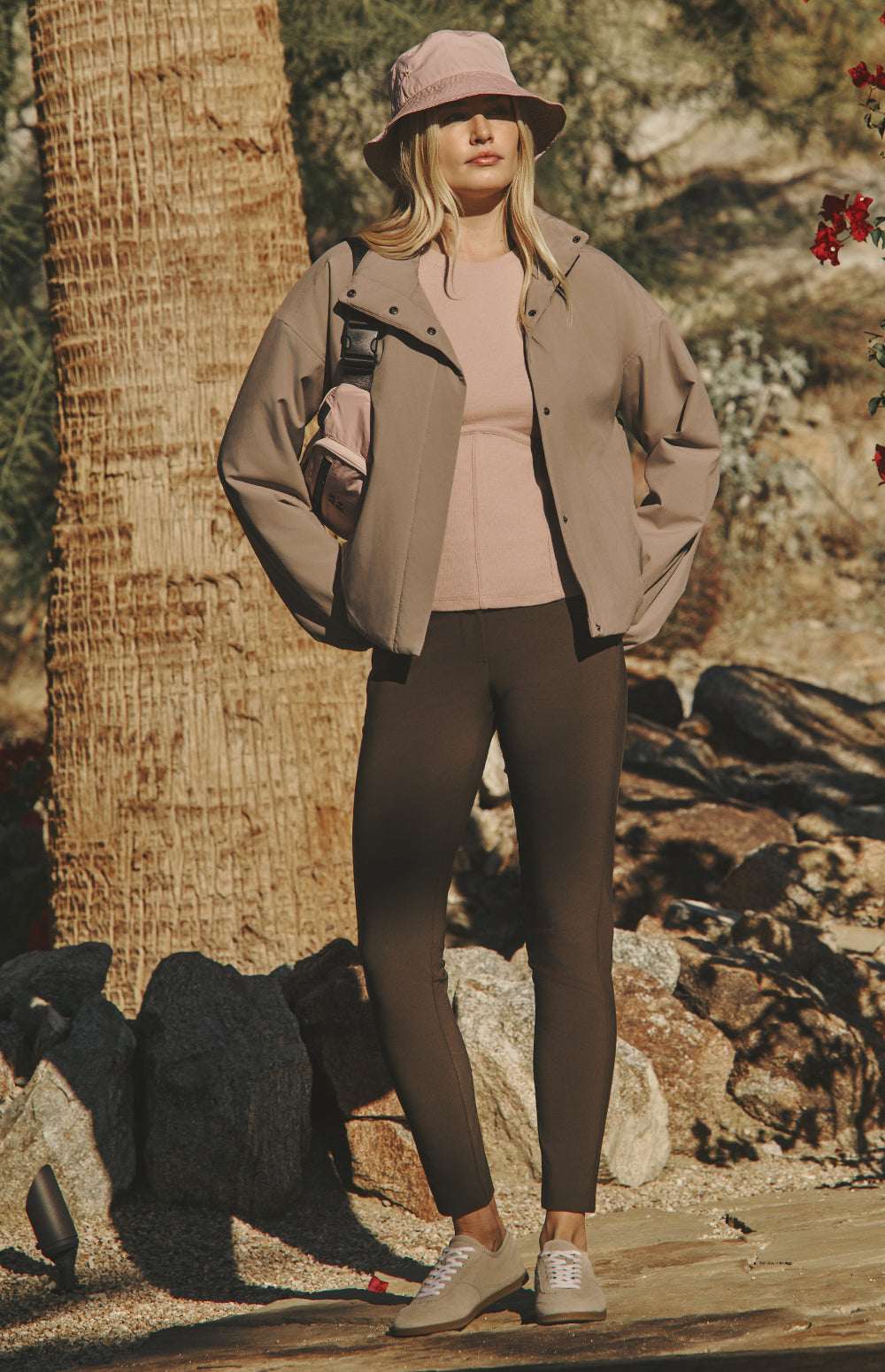 Alp N Rock Miranda Top, pink short sleeve crew neck top for women