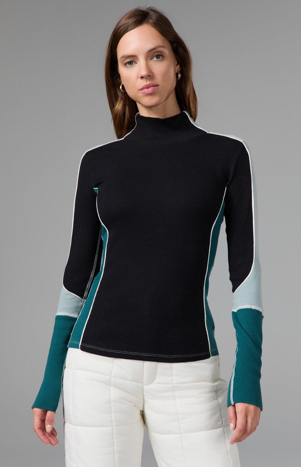 Savannah Mock Neck, Black | Alp N Rock Alp N Rock Womens Shirt Savannah Mock Neck | Black