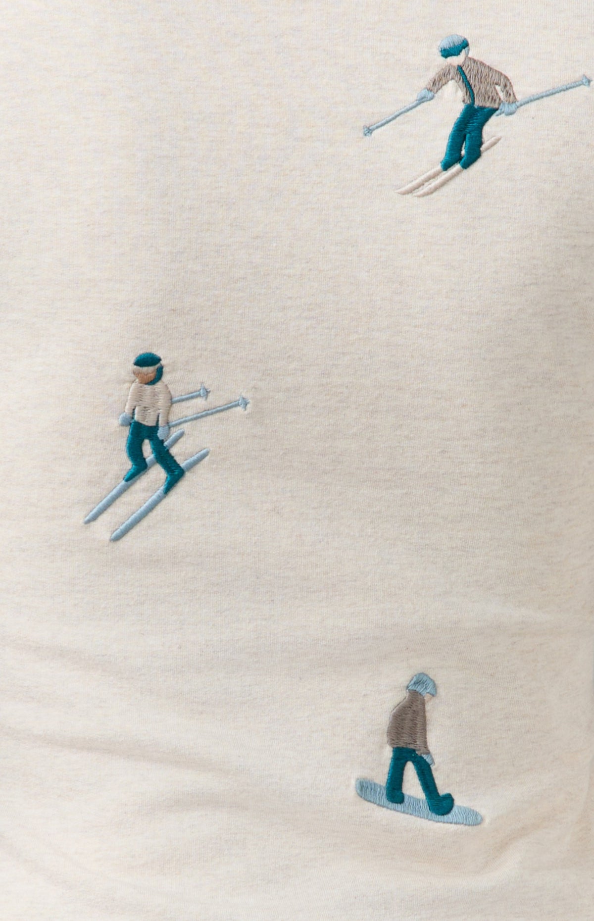 Slope II Henley Shirt, Heather Ivory/Fossil | Alp N Rock Alp N Rock Womens Shirt Slope II Henley Shirt | Heather Ivory/Fossil