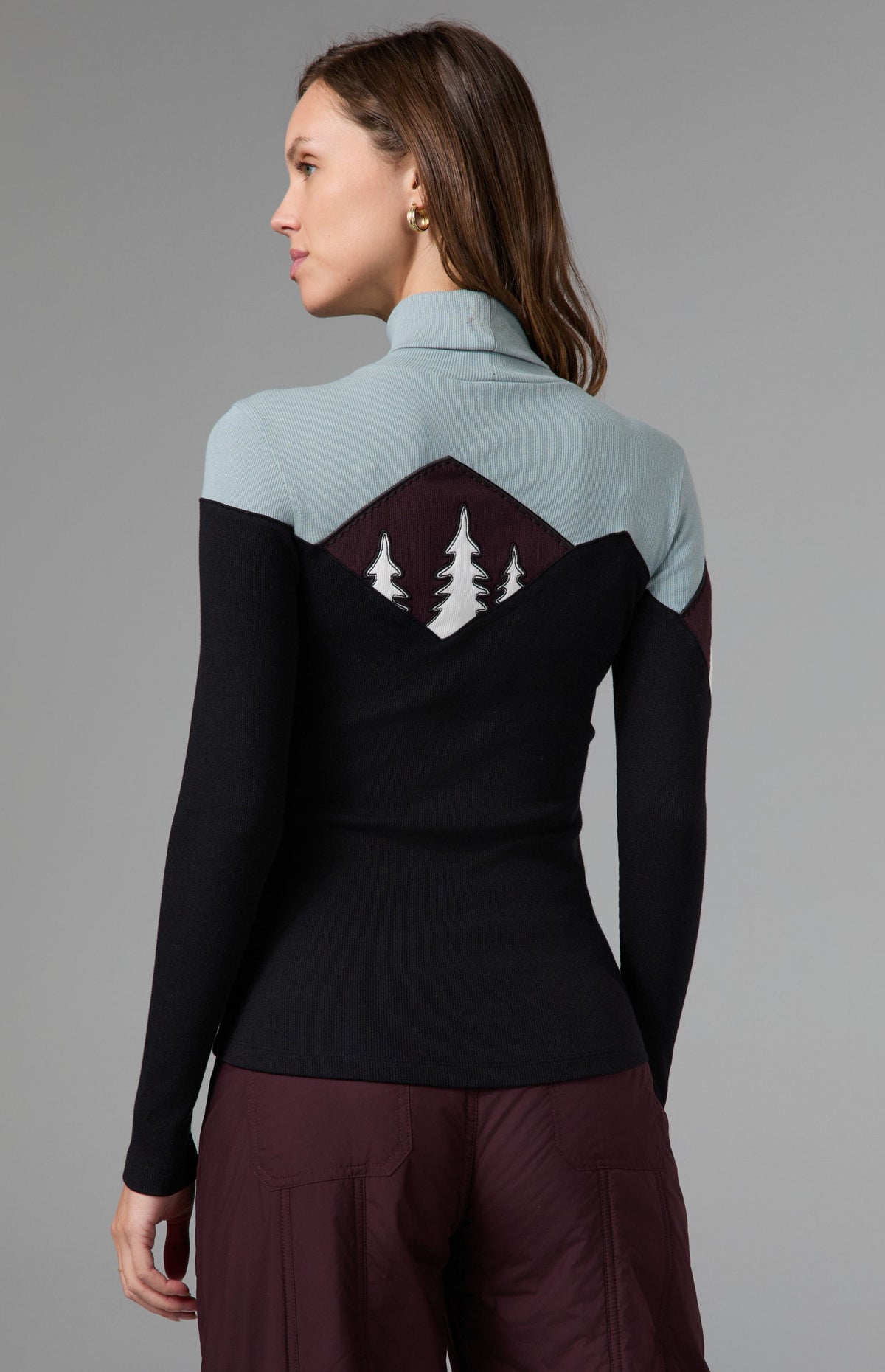 Tracy Mountain Turtleneck, Black | Alp N Rock Alp N Rock Womens Shirt Tracy Mountain Turtleneck | Black