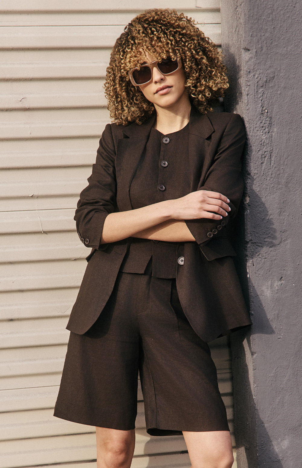 Seneca Bermuda Short, Coffee | Alp N Rock Alp N Rock Womens Short Seneca Bermuda Short | Coffee