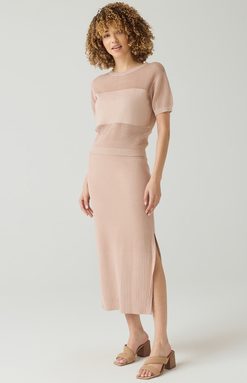 Ida Midi Skirt, Rose | Alp N Rock Alp N Rock Womens Skirt Ida Midi Skirt | Rose