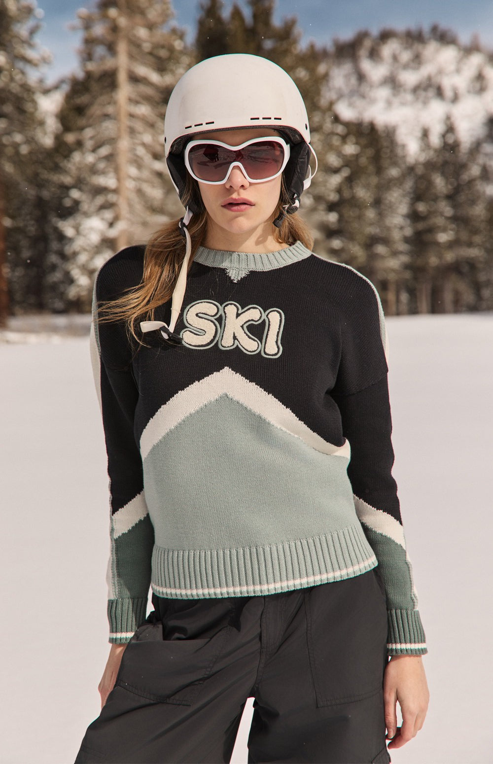 Aiken Retro Ski Sweater, Black | Alp N Rock Alp N Rock Womens Sweater Aiken Retro Ski Sweater | Black