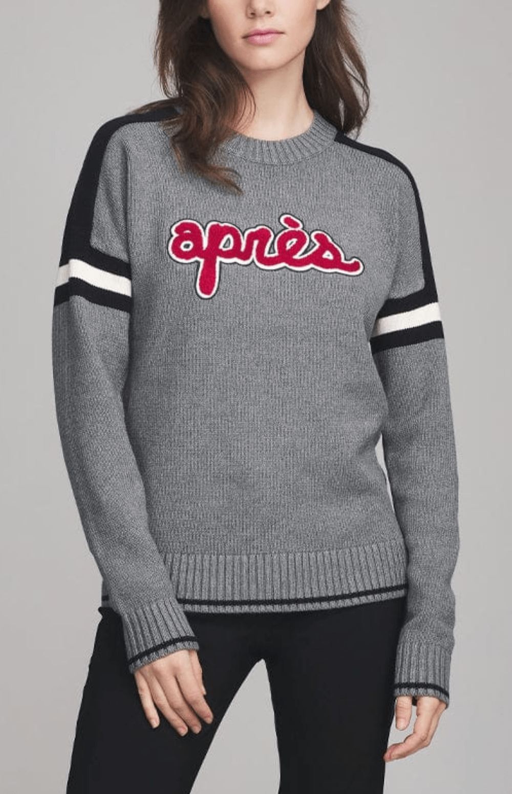 Après Ski Sweater, Heather Grey | Alp N Rock Alp N Rock Womens Sweater Après Ski Sweater | Heather Grey - Preloved