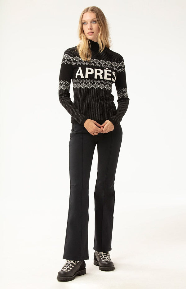 Alp N Rock Womens Sweater Aurora Mock Neck Sweater | Black