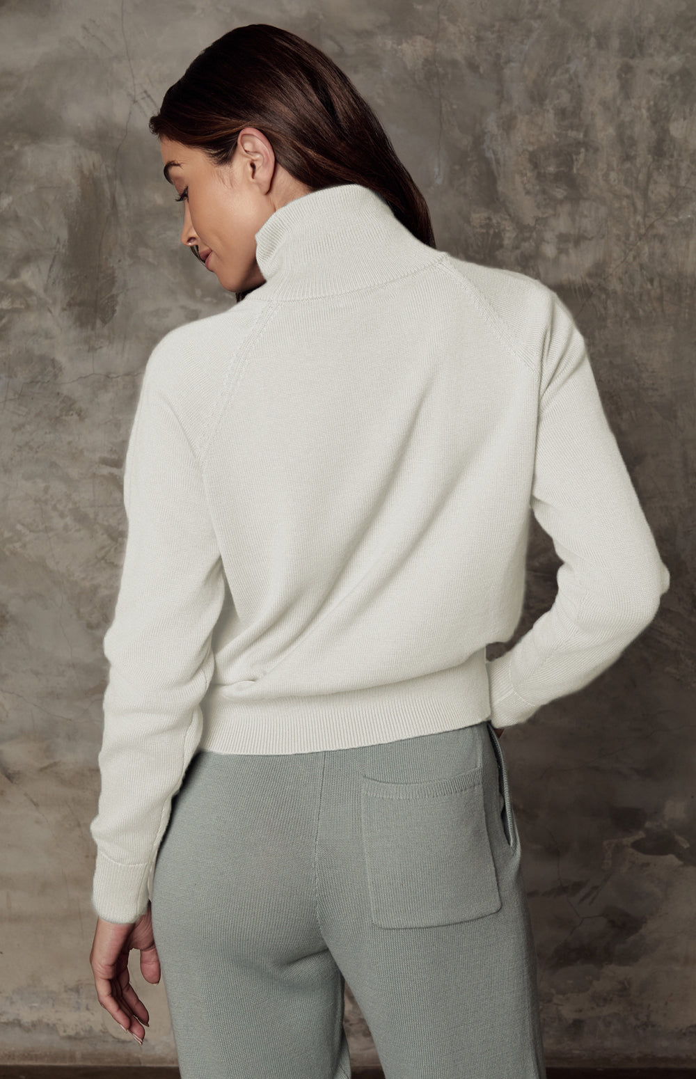 Belle Turtleneck Ski Sweater, Ivory | Alp N Rock Alp N Rock Womens Sweater Belle Turtleneck Ski Sweater | Ivory